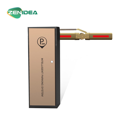 Automatic Hinged Car Park Toll Channel Control Community Parking Barrier With Pole Head Led Lightweight Barrier Gate P2108 P2108